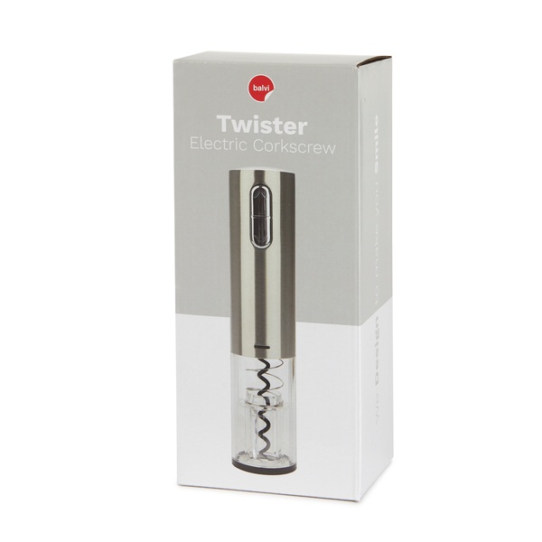 alvi Tire-bouchon électrique L´Hedoniste Couleur argent Compléments pour vin Tire-bouchon à vin élec