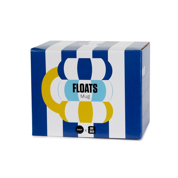 Balvi Mug Floats Con forma de flotadores apilados Cerámica 300 ml