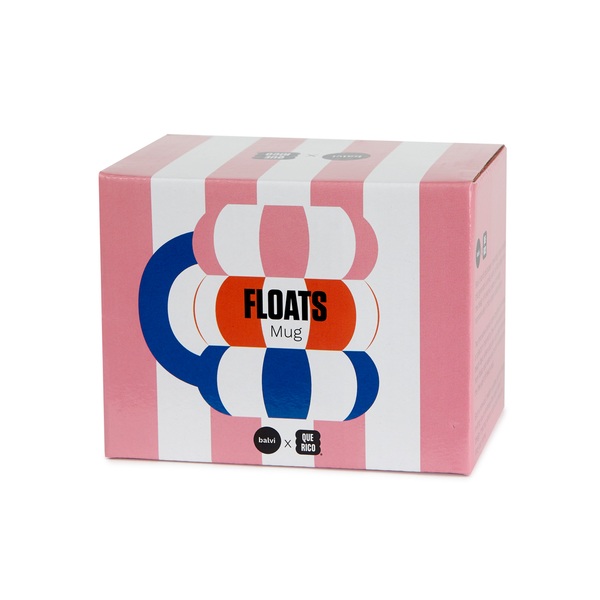Balvi Mug Floats Shaped like stacked floats Ceramic 300 ml