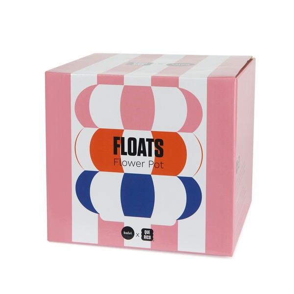 Balvi Maceta Floats Con forma de flotadores apilados Cerámica 14,5x16,5x16,5 cm