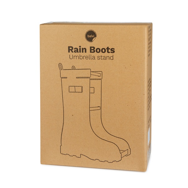 alvi Umbrella stand Rain Boots Yellow colour Easy air circulation and with water collection tray Met