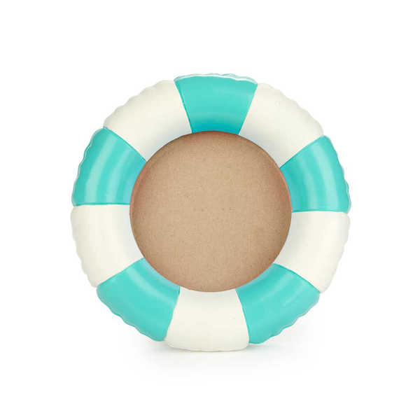 Balvi - Floats Balvi Photo frame Floats Turquoise colour Round frame with a float design Resin
