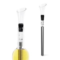 alvi Enfriador vino L´Hedoniste Color transparente Enfriador botellas de vino Varilla Antigoteo Uten