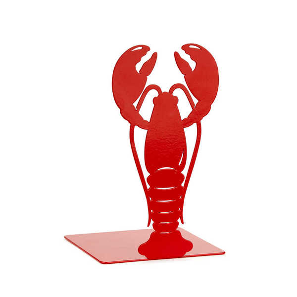 Balvi - Lobster Balvi Fermalibri Lobster Colore rosso Design originale a forma di aragosta Metallo