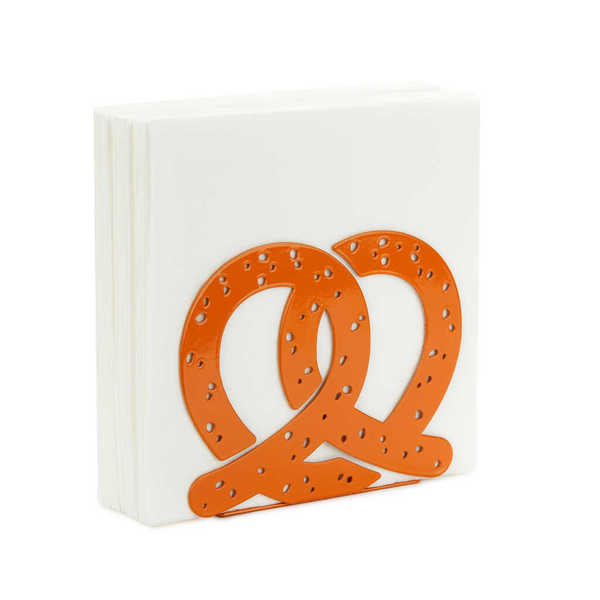 alvi - Pretzel Balvi Serviertenständer Pretzel Braun Farbe Originelles Design in Form einer Brezel M