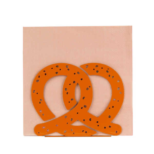 alvi - Pretzel Balvi Serviertenständer Pretzel Braun Farbe Originelles Design in Form einer Brezel M