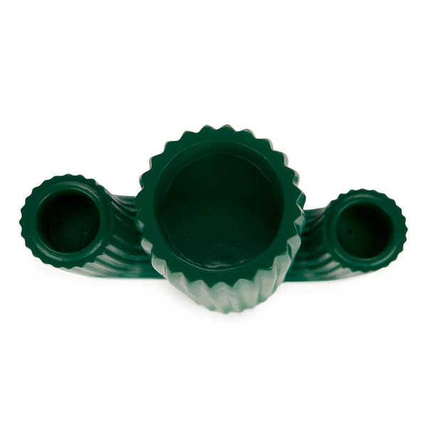Balvi - Cactus Balvi Candelabro Cactus Color verde Portavelas en forma de cactus Resina 20,5cm