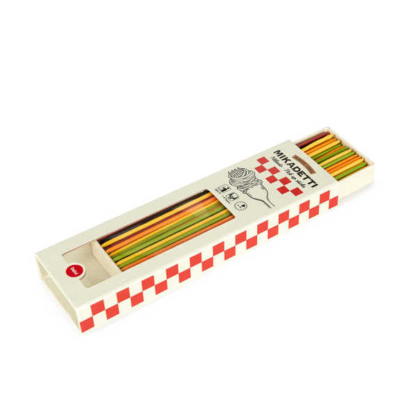 alvi - Mikadetti Balvi Juego de mesa Mikadetti Juego de habilidad Mikado en versión espaguetis Bambú