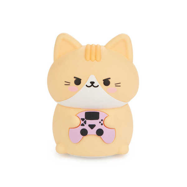 alvi - Kawaii Gamer Balvi Night light Kawaii Gamer Orange colour Children's night lamp with kawaii c