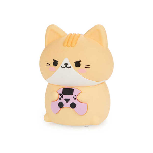 alvi - Kawaii Gamer Balvi Night light Kawaii Gamer Orange colour Children's night lamp with kawaii c