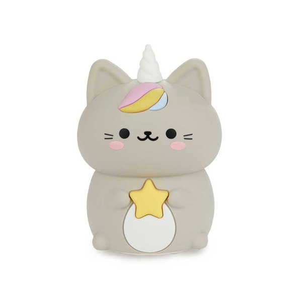 alvi - Kawaii Starry Balvi Nachtlicht Kawaii Starry Grau Farbe Nachtlampe für Kinder las Kawaii-Katz