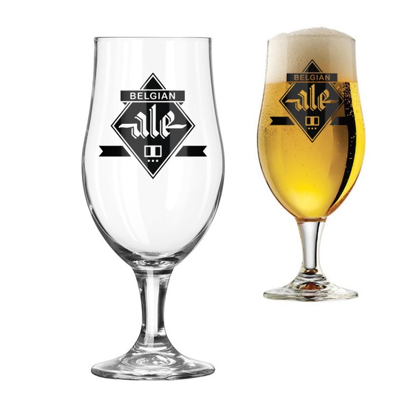 alvi Set vasos cerveza L´Hedoniste Color transparentes Set de 6 copas de cerveza Diseño cerveza belg
