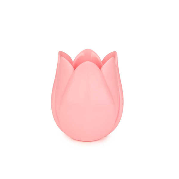 Balvi - Tulip Balvi Porta matite Tulip Colore rosa Design originale a forma di tulipano Plastica