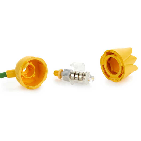 alvi - Tulip Balvi Leselampe Tulip Gelb Farbe Flexible Leselampe mit Klemme in Tulpenform zum Lesen