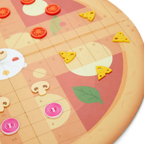 alvi - Ludo's Pizza Balvi Tischspiel Ludo's Pizza „Eile mit Weile“ nachempfundenes Spiel in Form ein