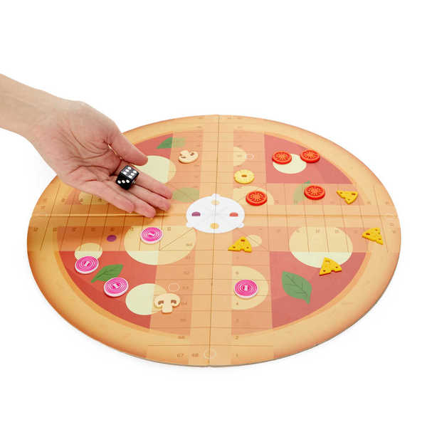 alvi - Ludo's Pizza Balvi Tischspiel Ludo's Pizza „Eile mit Weile“ nachempfundenes Spiel in Form ein