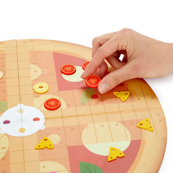 alvi - Ludo's Pizza Balvi Tischspiel Ludo's Pizza „Eile mit Weile“ nachempfundenes Spiel in Form ein