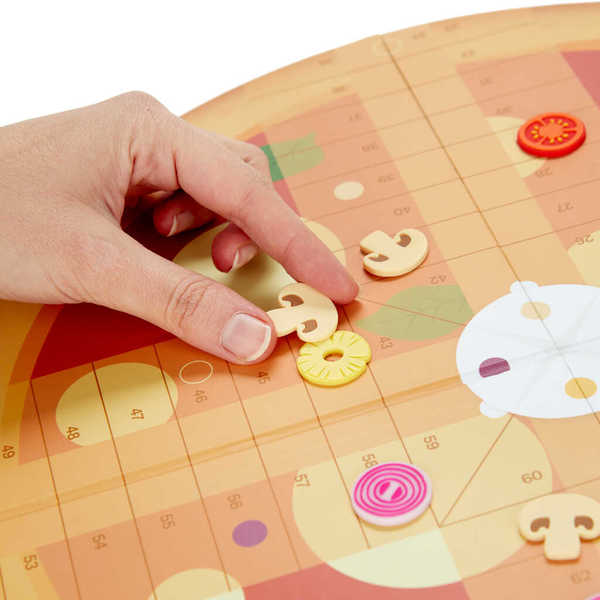 alvi - Ludo's Pizza Balvi Tischspiel Ludo's Pizza „Eile mit Weile“ nachempfundenes Spiel in Form ein