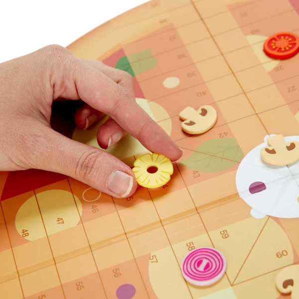 alvi - Ludo's Pizza Balvi Tischspiel Ludo's Pizza „Eile mit Weile“ nachempfundenes Spiel in Form ein