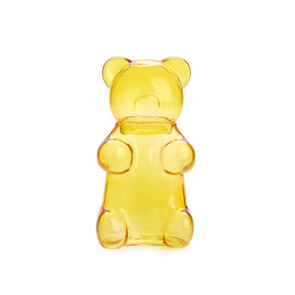 Balvi - Balvi Azucarero Yummy Bear Color amarillo Con forma de osito de gominola Vidrio 250ml