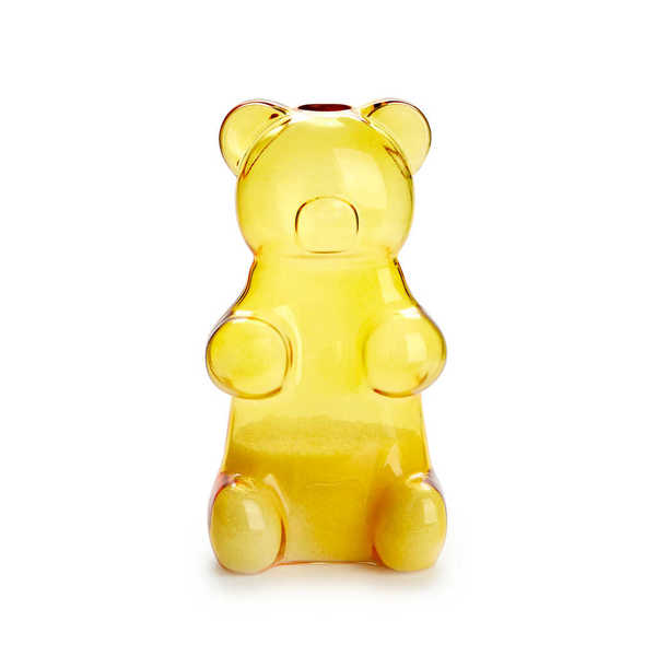 Balvi - Balvi Azucarero Yummy Bear Color amarillo Con forma de osito de gominola Vidrio 250ml