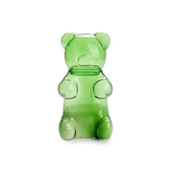 Balvi - Balvi Azucarero Yummy Bear Color verde Con forma de osito de gominola Vidrio 250 ml