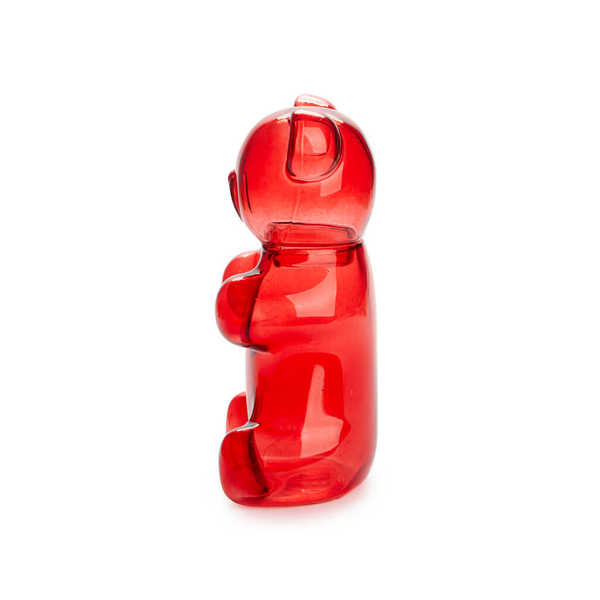 Balvi - Yummy Bear Balvi Zuccheriera Yummy Bear Colore rosso A forma di orsetto gommoso Vetro 250 ml