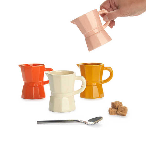 alvi - Moka Balvi Set tasses à café Moka Set de tasses en forme de cafetières italiennes traditionne