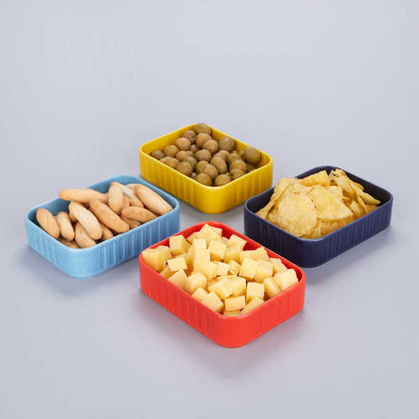 Balvi - Conserverie Balvi Snack tray Conserverie Retro design of canned fish and seafood Ceramic