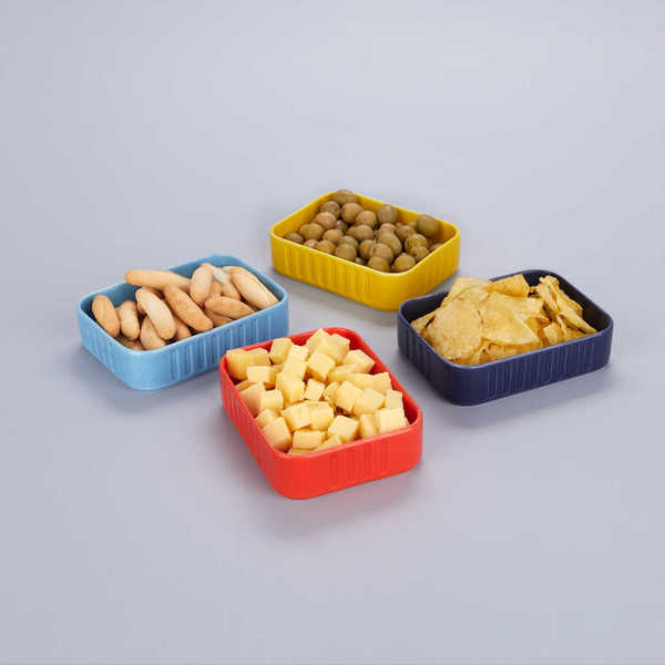Balvi - Conserverie Balvi Snack tray Conserverie Retro design of canned fish and seafood Ceramic