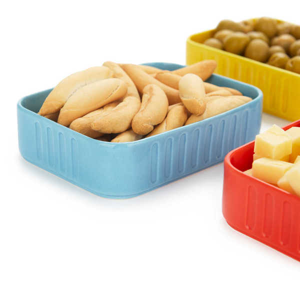 Balvi - Conserverie Balvi Snack tray Conserverie Retro design of canned fish and seafood Ceramic