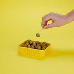 alvi - Conserverie Sardines Balvi Vassoio snack Conserverie Sardines Colore giallo Design retrò di s