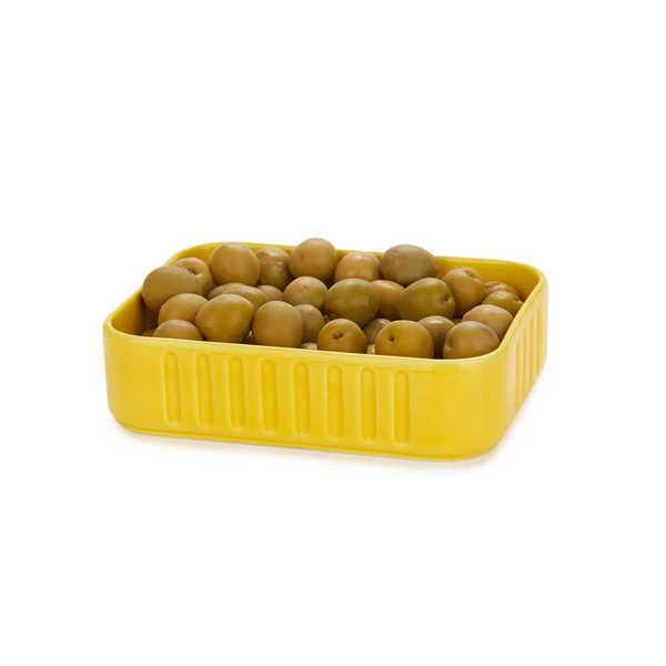 alvi - Conserverie Sardines Balvi Snack tray Conserverie Sardines Yellow colour Retro design of cann
