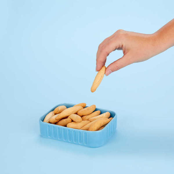 alvi - Conserverie Calamars Balvi Snack tray Conserverie Calamars Blue colour Retro design of canned
