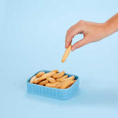 alvi - Conserverie Calamars Balvi Snack tray Conserverie Calamars Blue colour Retro design of canned