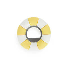 alvi - Floats Balvi Apribottiglie Floats Colore giallo Design originale a forma di salvagente Plasti