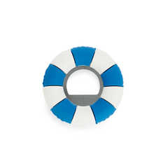 alvi - Floats Balvi Flaschenöffner Floats Blau Farbe Originelles Design in Form eines Schwimmrings P