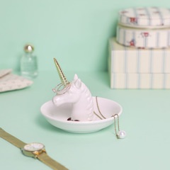 Balvi - Unicorn ceramic ring holder