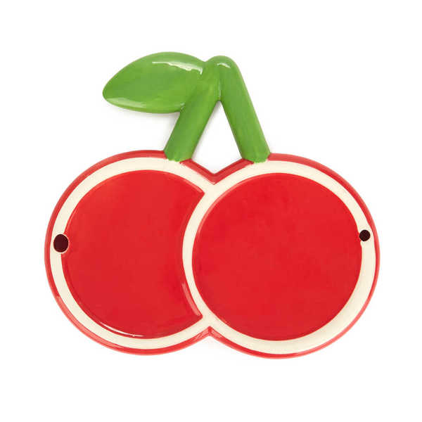 Balvi - Cherry Balvi Decorative tray Cherry Red colour Cherry-shaped pocket tray Ceramic 23 cm