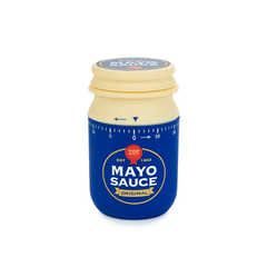 Balvi - Mustard Balvi Timer Mustard Blue colour Vintage mayonnaise jar design Plastic