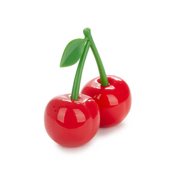 Balvi - Cherry Balvi Set sale & pepe Cherry Colore rosso Set a forma di ciliegia Plastica