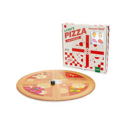 alvi - Ludo's Pizza Balvi Tischspiel Ludo's Pizza „Eile mit Weile“ nachempfundenes Spiel in Form ein