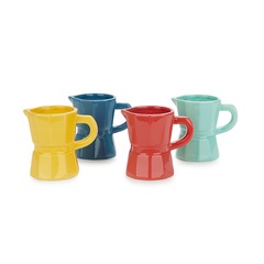 alvi Kaffeetassen-Set Moka Farbe Multicolor Kaffeetassen-Set mit buntem Design im Stil der tradition
