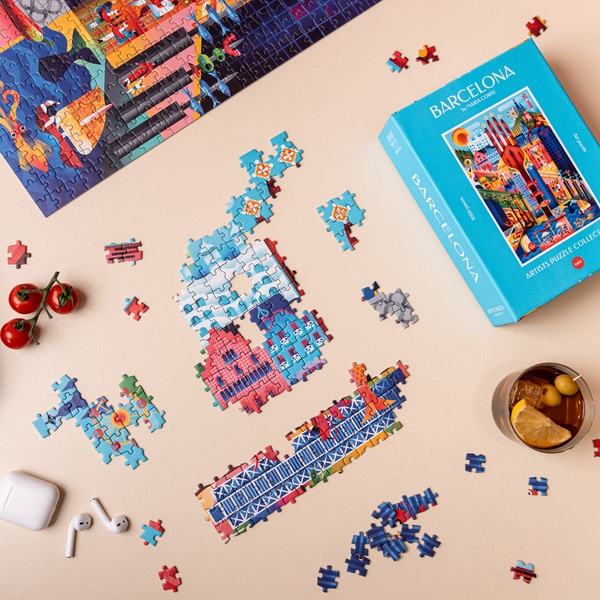 Balvi - Barcelona Balvi Puzzle Barcelona 1000 pièces d'art Carton