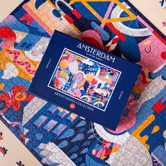 Balvi - Amsterdam Balvi Puzzle Amsterdam Kunst in 1000 Puzzleteilen Karton