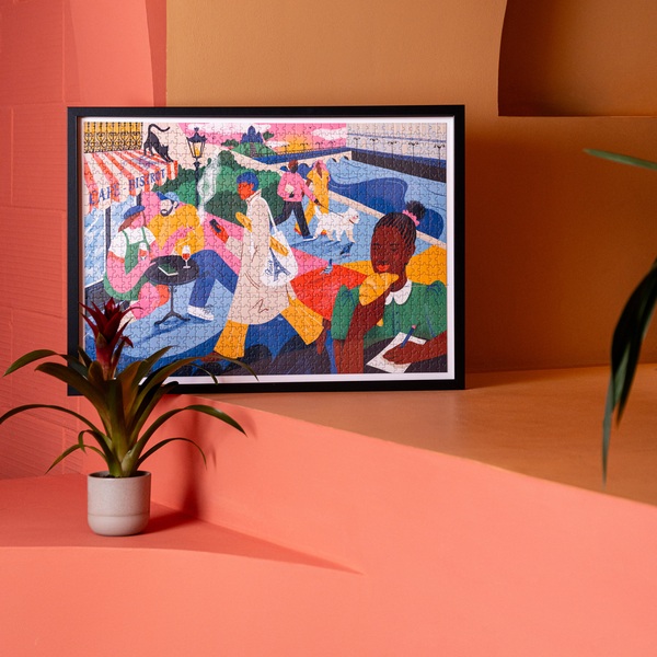 Balvi - Paris Balvi Puzzle Paris Arte in 1000 pezzi Cartone