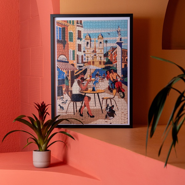 Balvi - Rome Balvi Puzzle Rome Kunst in 1000 Puzzleteilen Karton