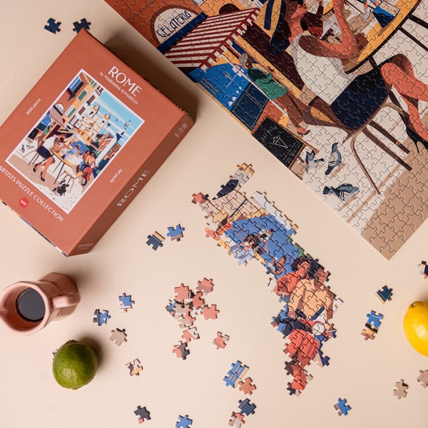 Balvi - Rome Balvi Puzzle Rome Kunst in 1000 Puzzleteilen Karton