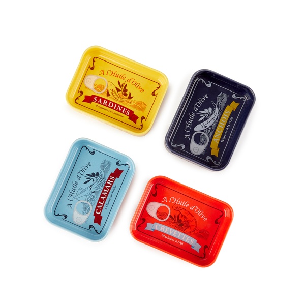 Balvi - Conserverie Balvi Snack tray Conserverie Retro design of canned fish and seafood Ceramic