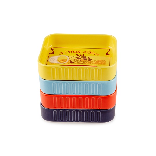 Balvi - Conserverie Balvi Snack tray Conserverie Retro design of canned fish and seafood Ceramic